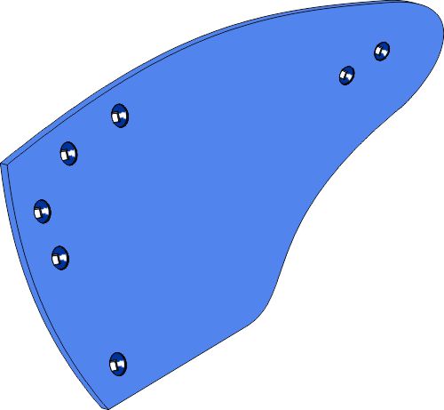 Kyntöaura HRP-297RL - vasen