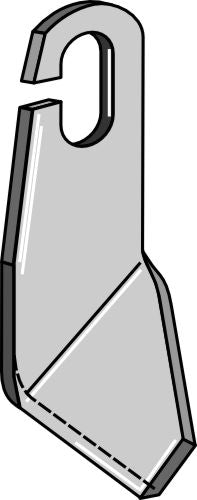 Siipiveitsi 73x30 mm – vasen malli