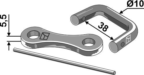 Sakkeli-tyyppinen liitin Ø10