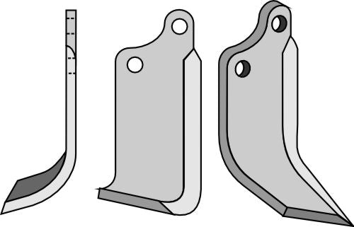 Terä 155 x 55 mm, vasen