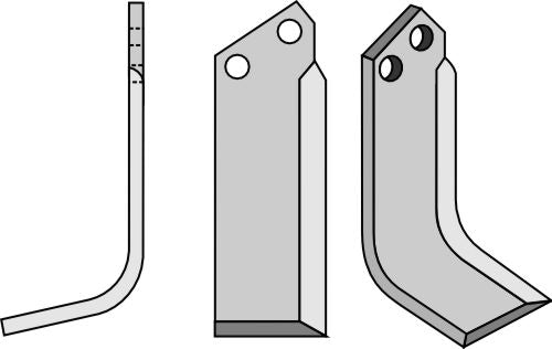 Terä 260 x 70 mm, vasen