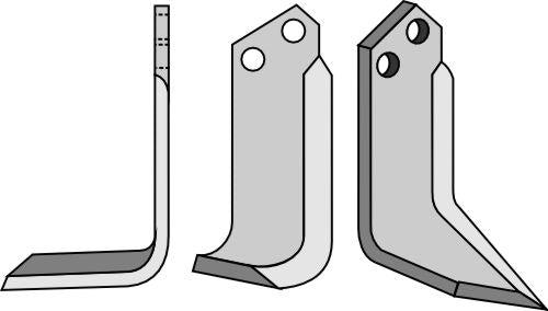 Terä 200 x 70 mm, vasen