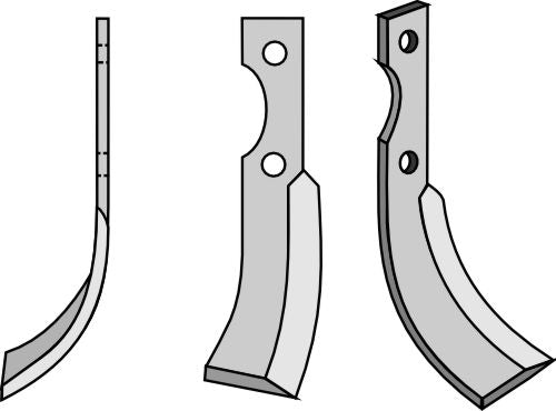Terä 198 x 30 mm, vasen