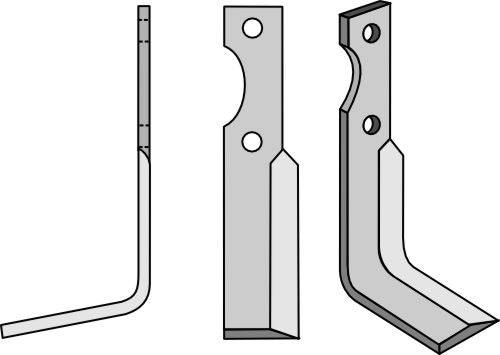 Terä 217 x 40 mm, vasen