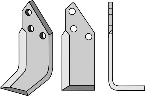 Terä 259 x 80 mm, malli