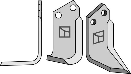 Terä 170 x 80 mm, vasen