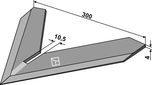 Avrettingsfreser 300mm