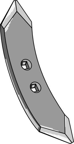 Kultivatorskjær 220 mm