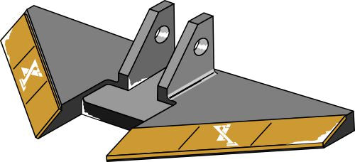 Stubbskjær - Hardmetall