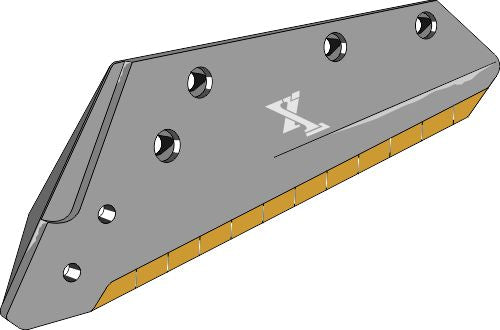 Vendbar spisskjær - 16'' - venstre - Hardmetall