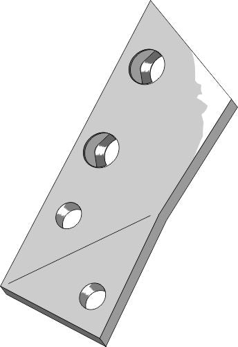 Brakett for vendbar spiss - høyre