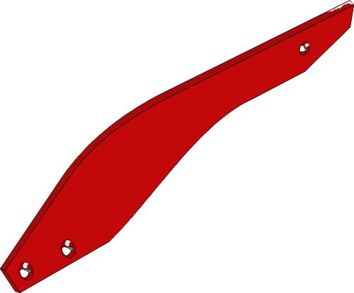 Høvelbladlist - venstre