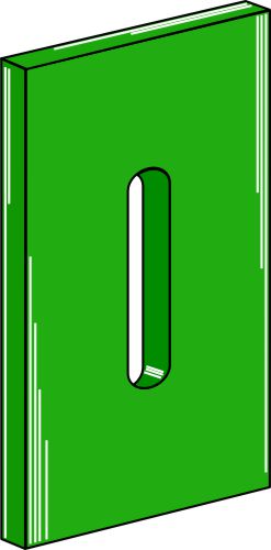 Greenflex plastskrape for pakkeruller