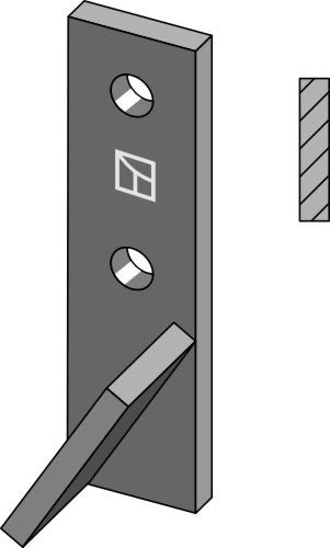 Bolt-on tind - venstre
