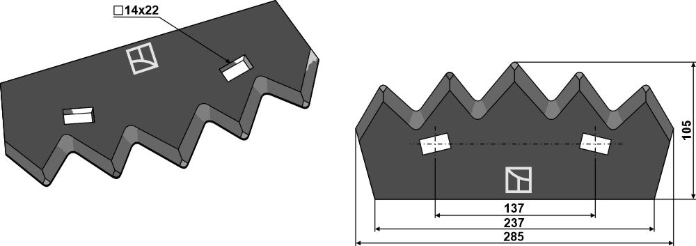 Kniver for matmiksere