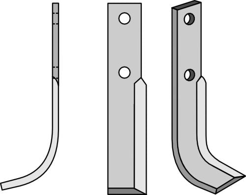Blad 215x30mm, venstre