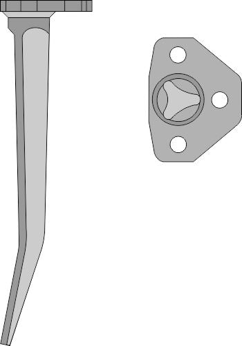 Tind for vibroharv 313 mm