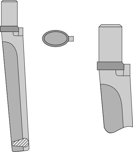 Tinde for rotorharver