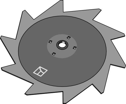 Skyddsskiva för gröda – vänster