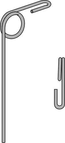 Följande tand Ø6 mm