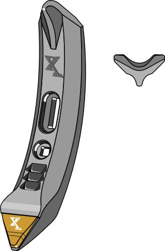 Smal del - Hårdmetall