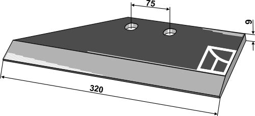 Ersättningsvingar - höger - (gammal modell)
