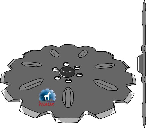 plogskär för plog Ø500x5