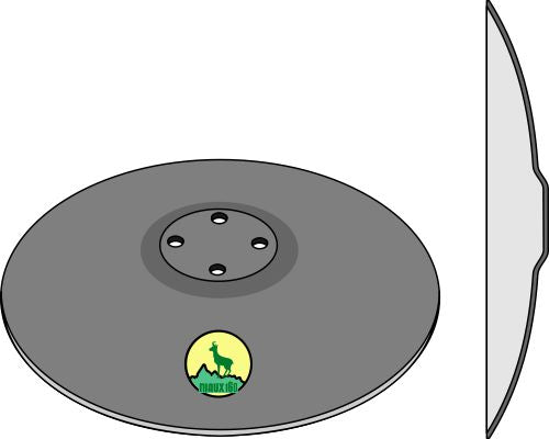 Vanlig skiva Ø450x5