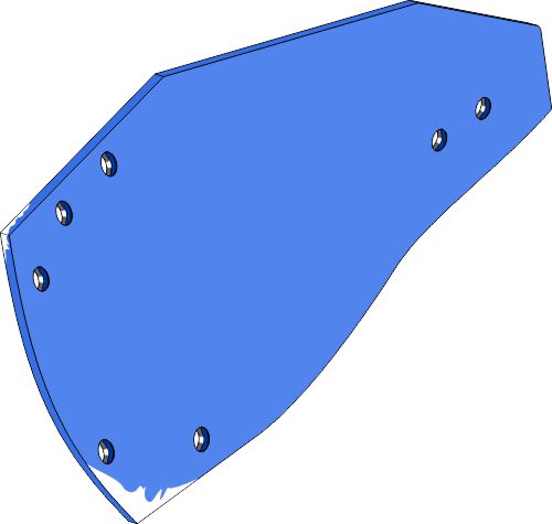 Moldboard HRP-350WL – vänster