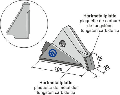 Ersättningspunkt höger - Frö och gödselmedel