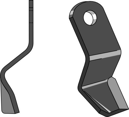 Blad 230 x 80 mm – vänster modell