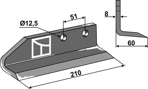Grävskopa - vänster modell