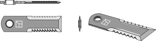 Halmslån med slagblad