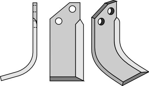 Blad 155 x 50 mm, vänster