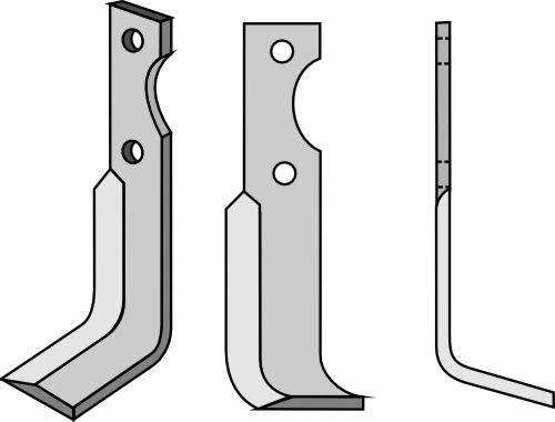 Blad 184 x 30 mm, höger