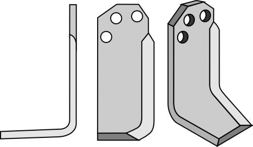 Blad 180 x 80 mm, vänster