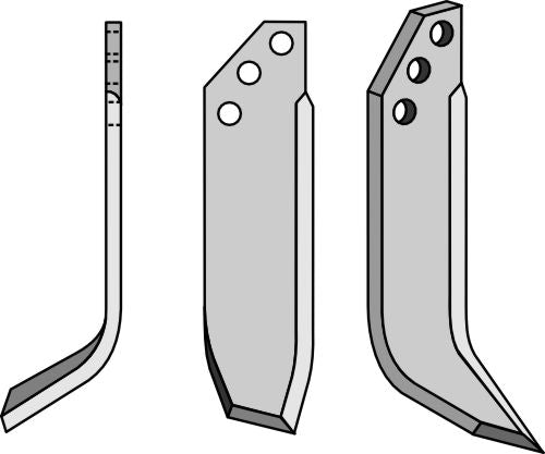 Blad 235 x 60 mm, vänster