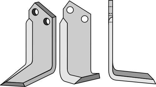 Blad 190 x 80 mm, höger