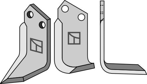 Blad 170 x 80 mm, höger