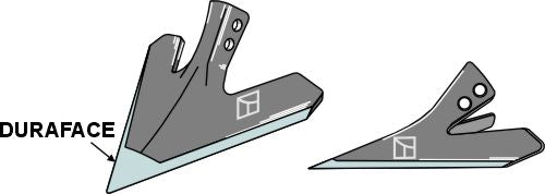 Jyrsin 160 mm - DURAFACE