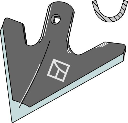 Jyrsin 180 mm - DURAFACE