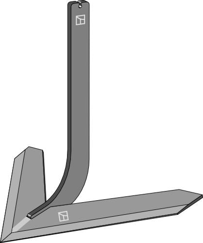 Tine with share 650mm