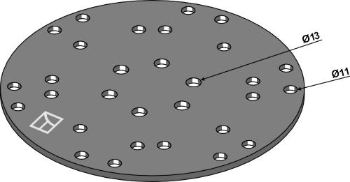 Koblingsskive Ø340mm