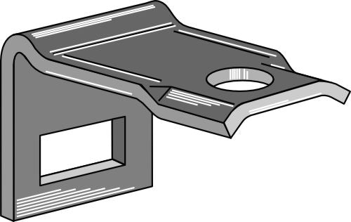 Kiinnike piikille 32x12