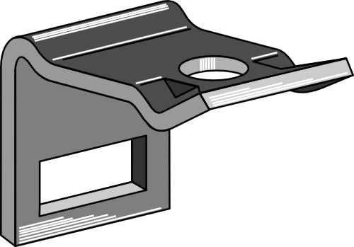 Klemme for tind 32x10