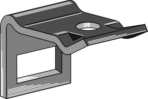 Clamp for tine 65x10