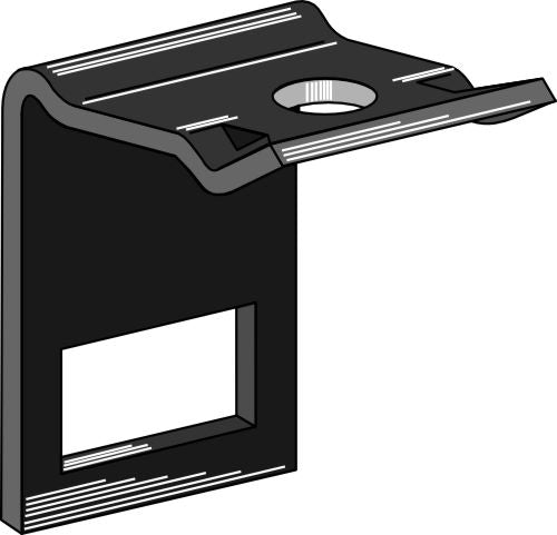 Klämma för tand 70x12 med förstärkningsfjäder 70x10