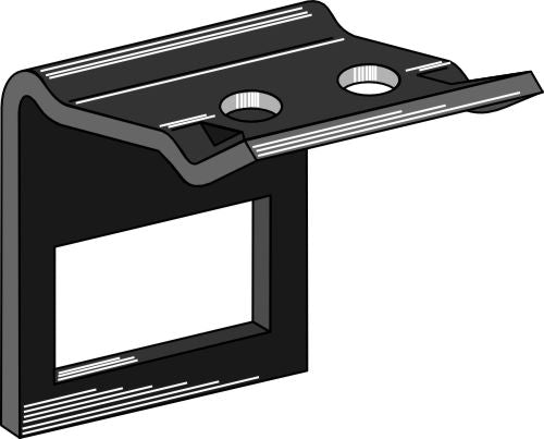 Clamp for tine 90x13