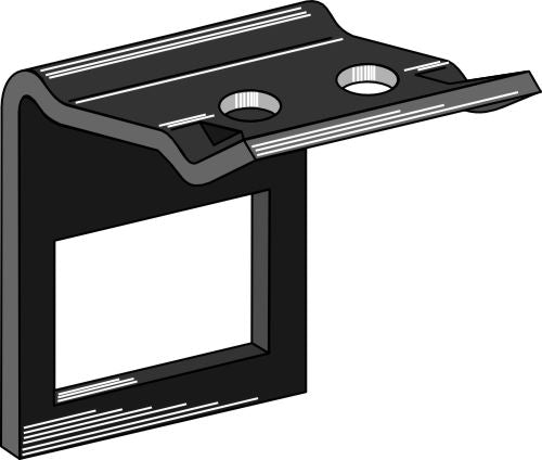 Kiinnike piikkiin 90x13  vahvistusjousella 90x11