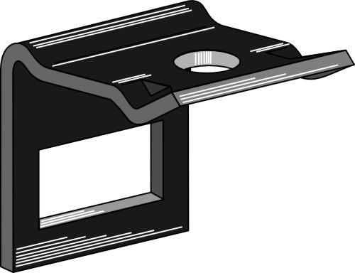 Kiinnike piikkiin 80x10